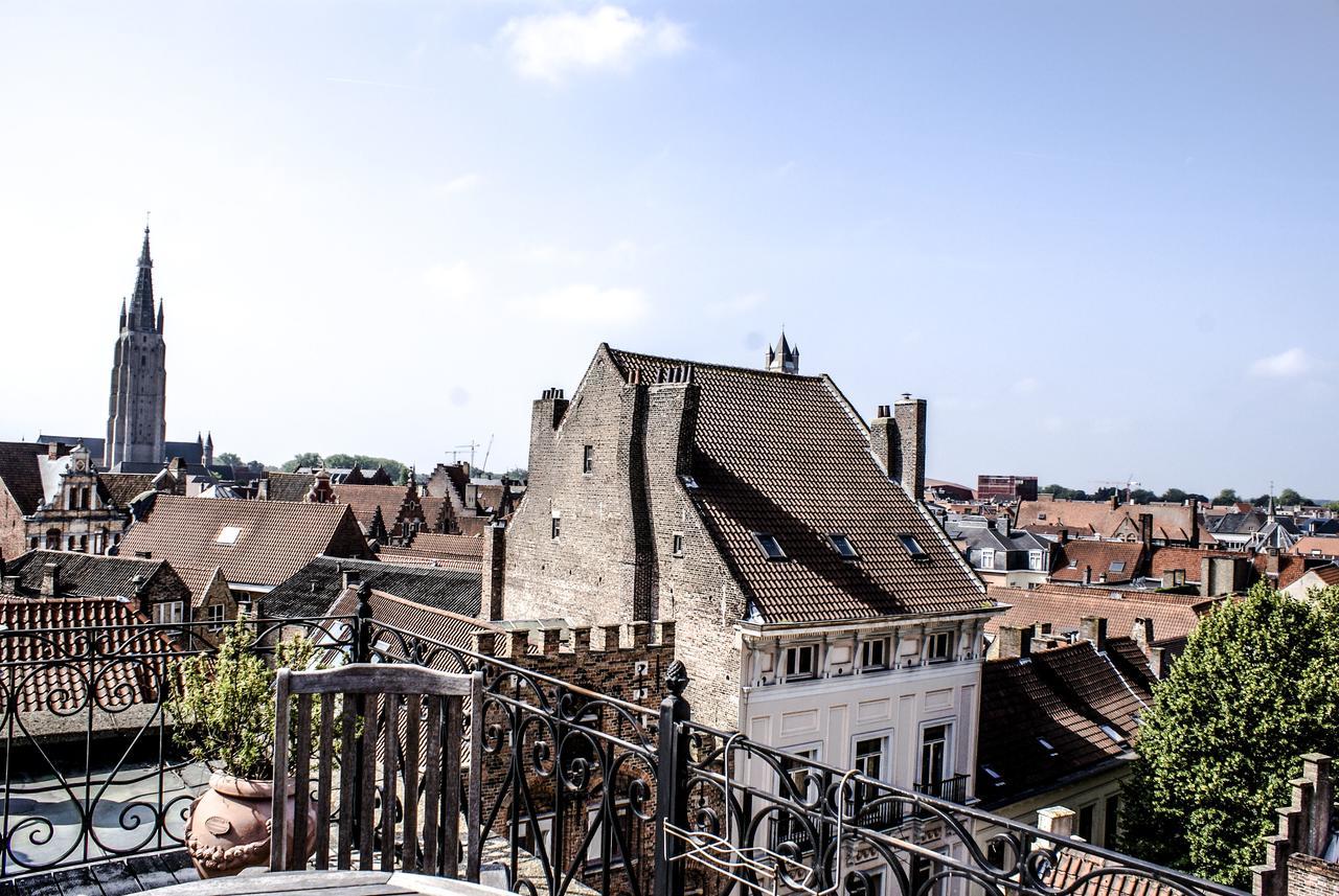 Guest House Huyze Die Maene Bruges Esterno foto